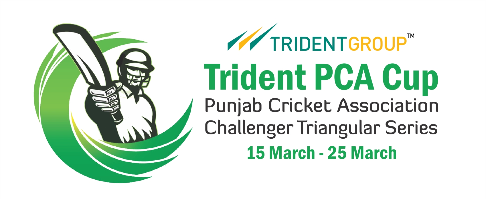 Triangular cricket tournament ‘TRIDENT PCA CUP’ between Best of Punjab & Rest of Punjab begins