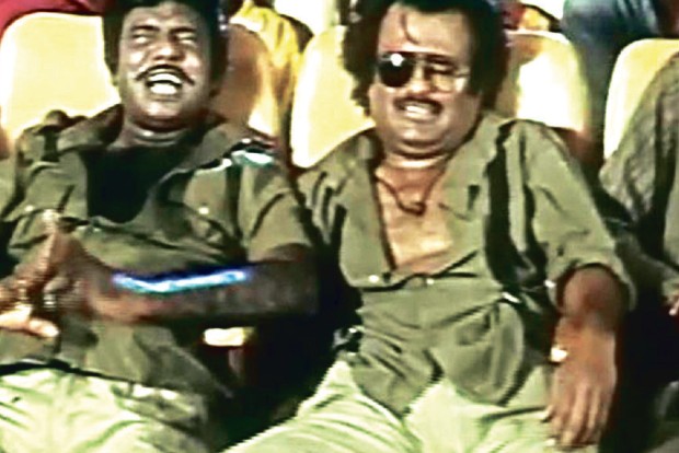 At a time when Goundamani charged on a par with Rajini