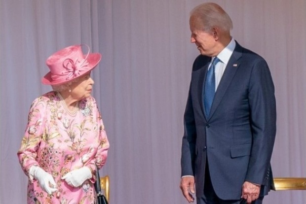 Biden says 'very gracious' queen 'reminded me of my mother'