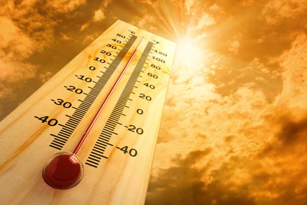 Heatwave conditions in Rajasthan Sriganganagar sizzles at 45.4 deg C