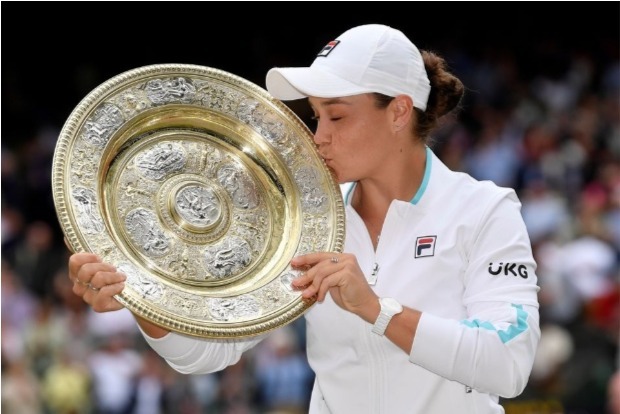 'You bloody ripper' Australia hails Barty's Wimbledon triumph