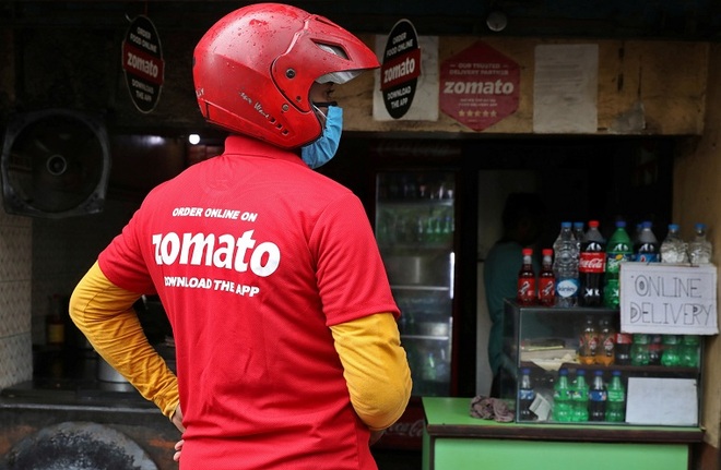 Zomato delivers on Dalal Street, shares zoom 66%