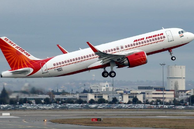 Air India flight with 129 passengers