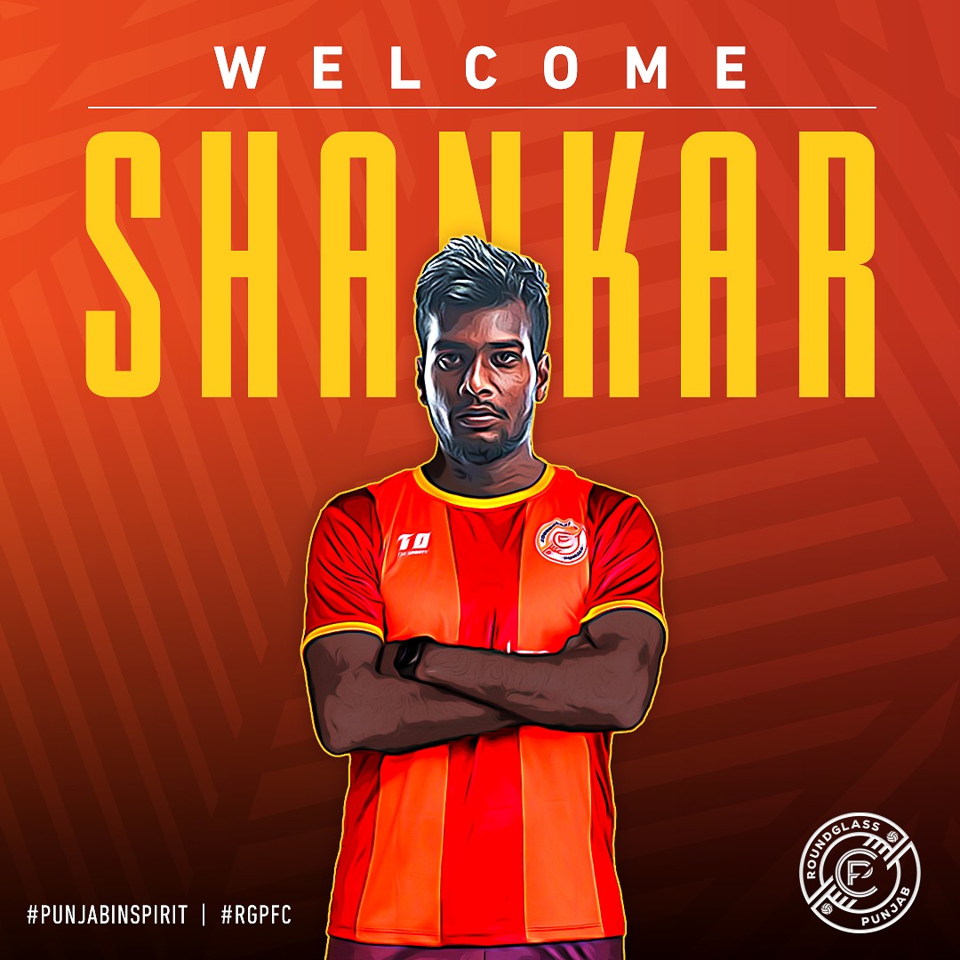 Shankar Sampingiraj joins RoundGlass Punjab Football Club