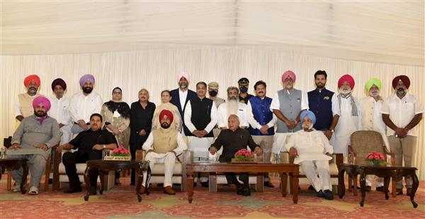 Cabinet expansion: 15 ministers sworn in, Captain skips event