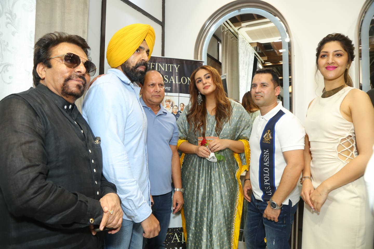 Affinity luxury salon inaugurated by Huma Qureshi in city beautiful