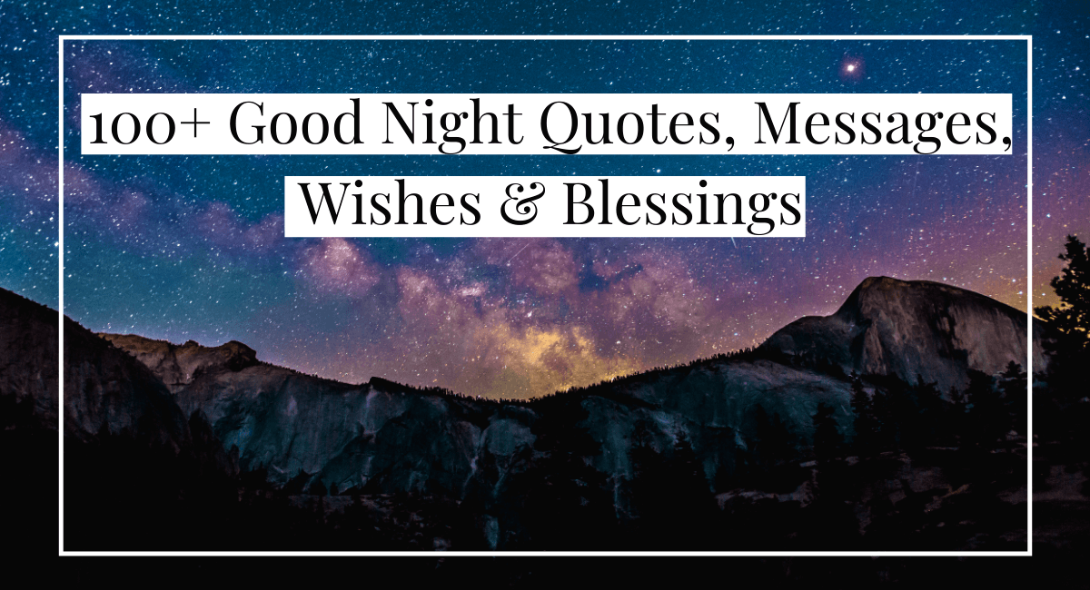 Best Good Night Wishes Quotes Good Night Messages & Status