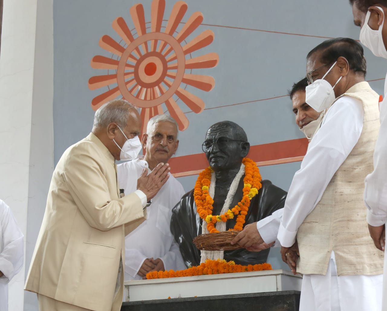 Shun sinful living&follow Gandhi ji's teaching to ensure transformation & inclusive growth of India- Governor Purohit