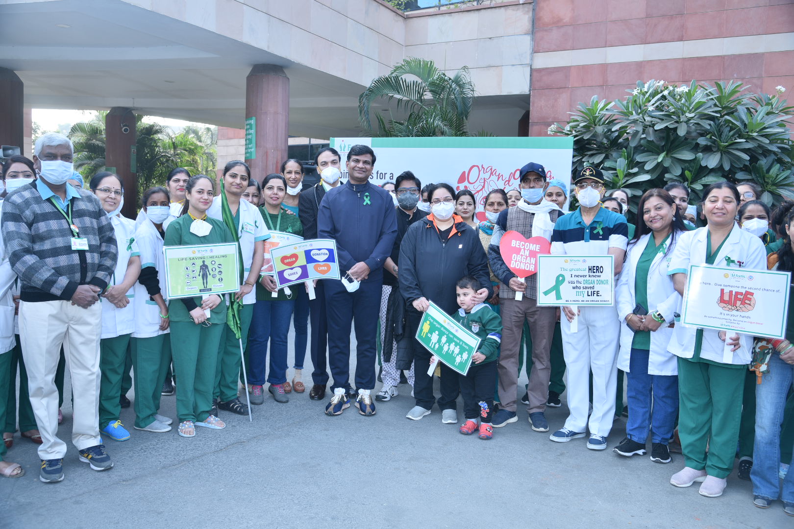 Fortis Mohali organises walkathon to spread awareness on saving lives