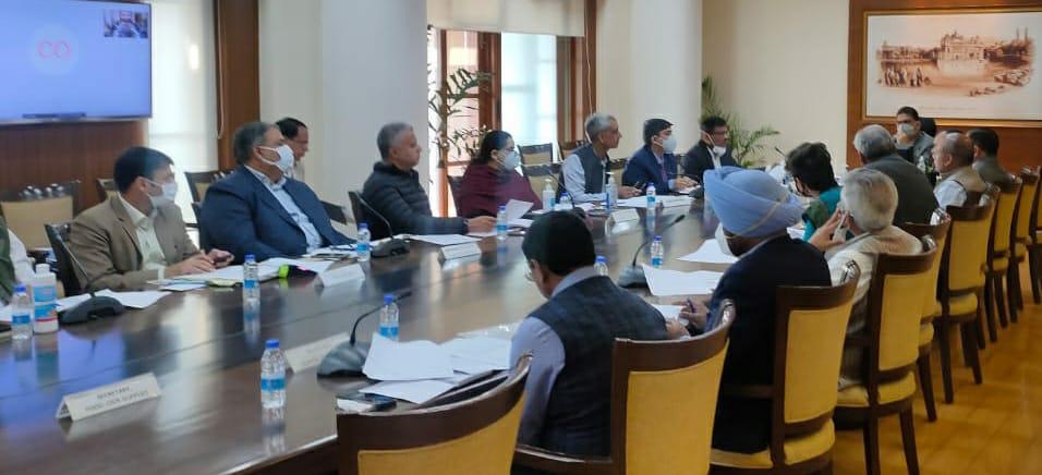 Chief Secretary Government of Punjab reviews NABARD assisted projects