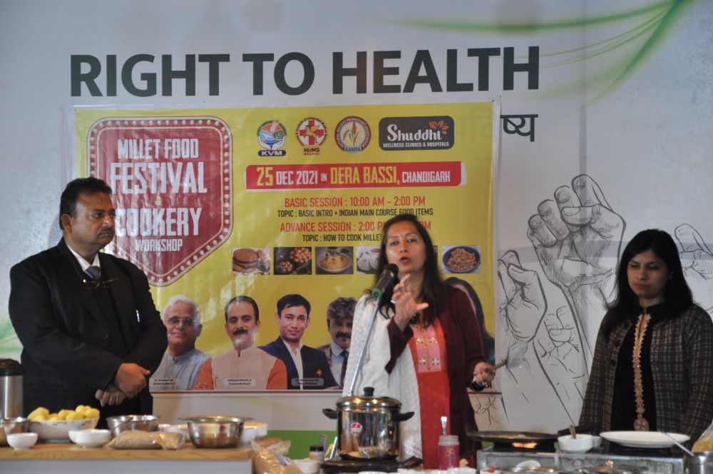 Millet Food Fest & Cookery Workshop held at HIIMS