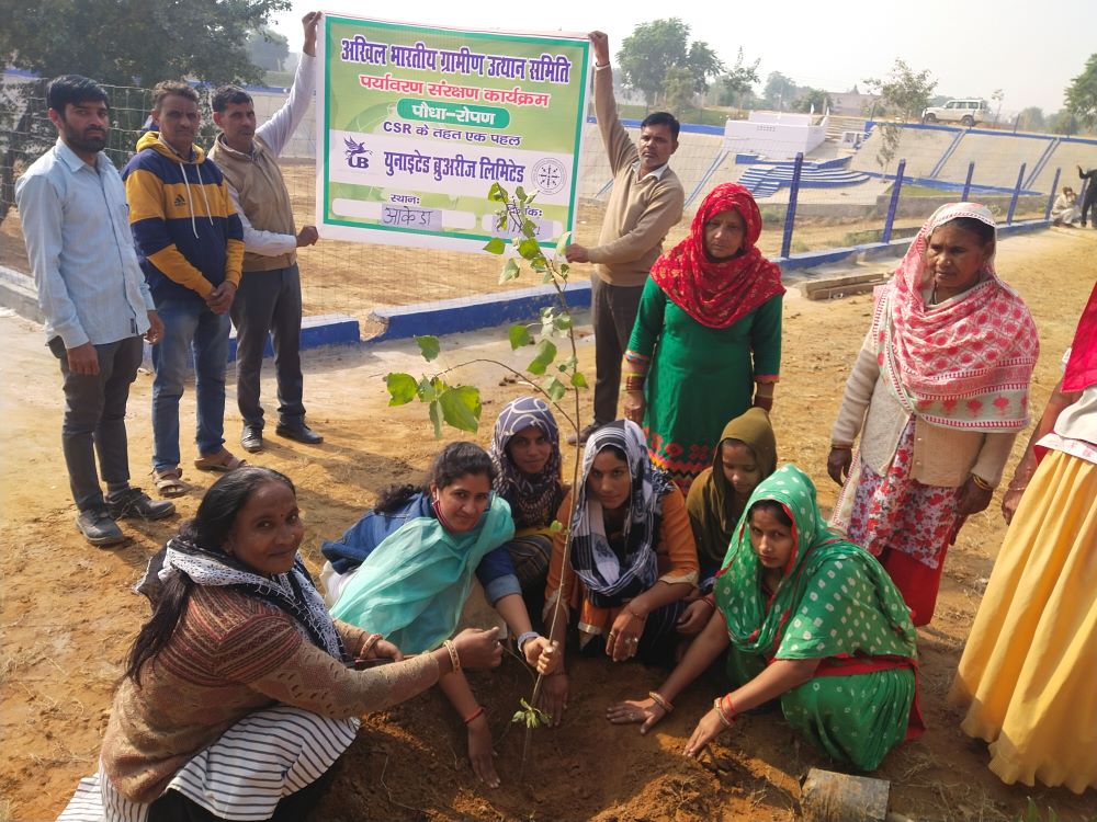 ABGUS Initiates Tree Plantation Drive to encourage Green India for Environment Protection