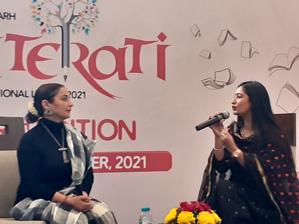 second day of the Litearti21 organised by Chandigarh Literary Society