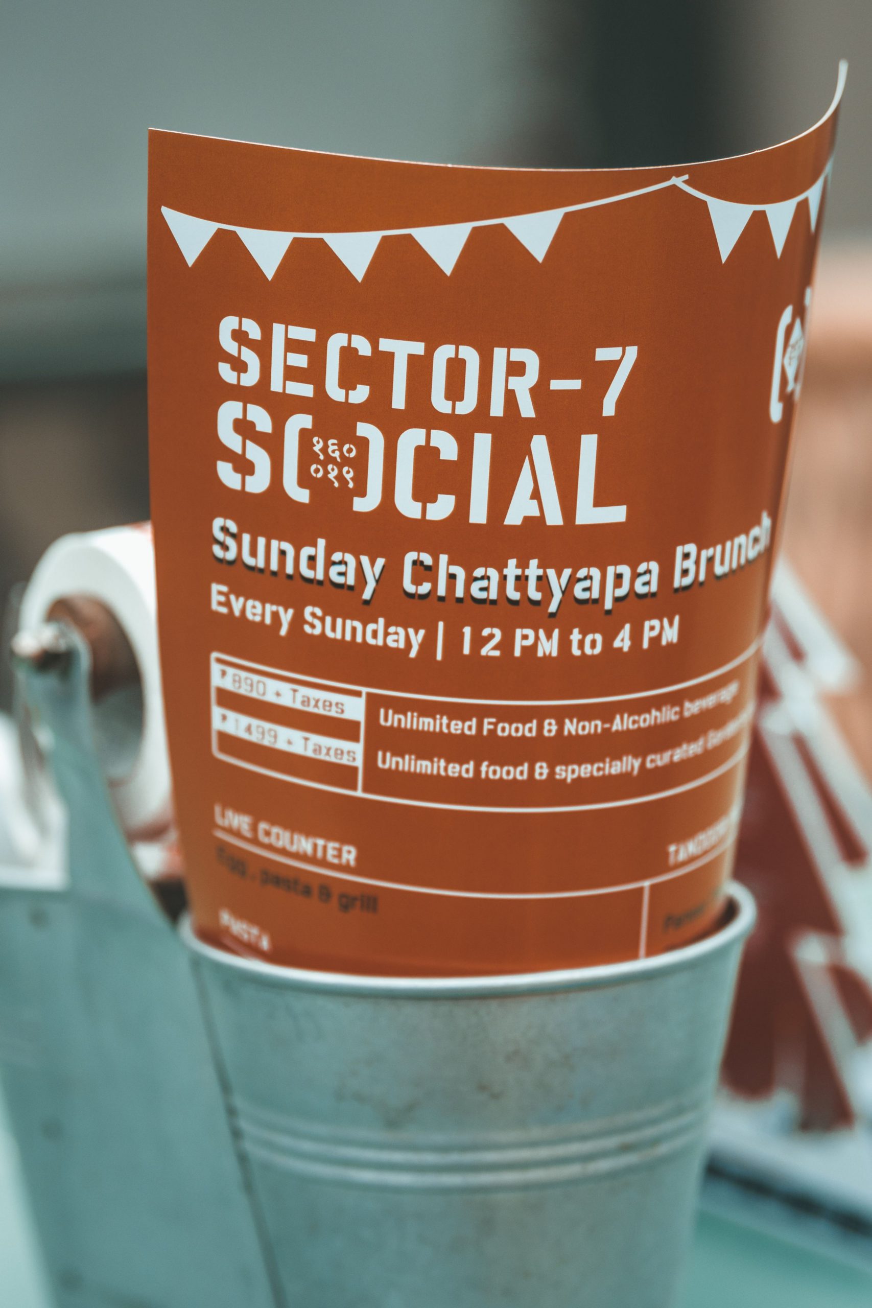 Amp Up Your Winter Weekends at Sector 7 SOCIAL's all-new Sunday Chhattyapa Brunch