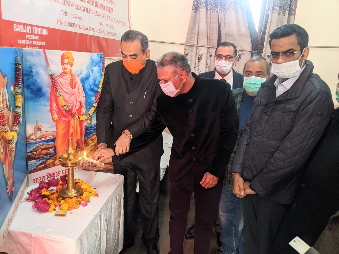 Competent Foundation starts Mini Covid Care Center in collaboration with Bharat Vikas Parishad