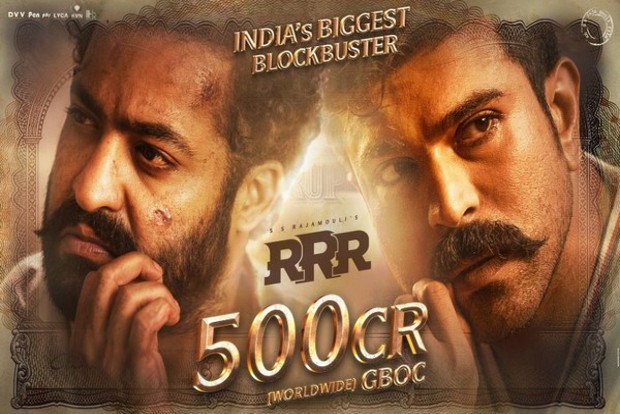 'RRR' reaches Rs 500 crore worldwide milestone