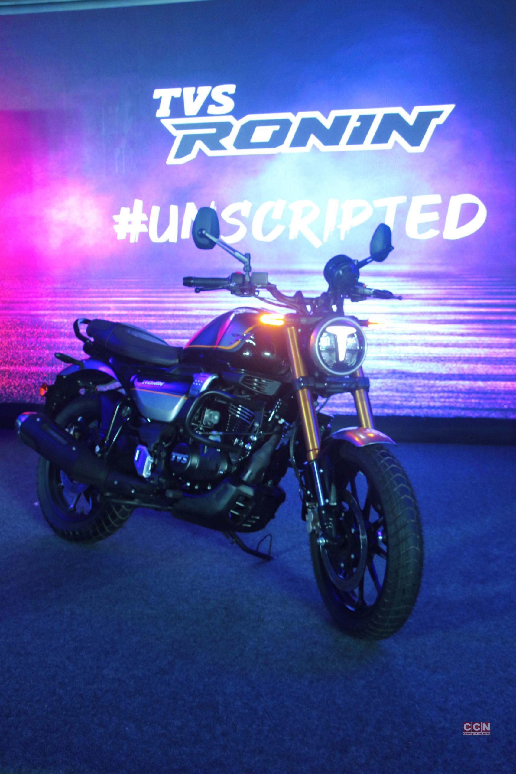 The TVS RONIN is the first premium lifestyle offering from TVS Motor to create a segment of its own in the motorcycling world