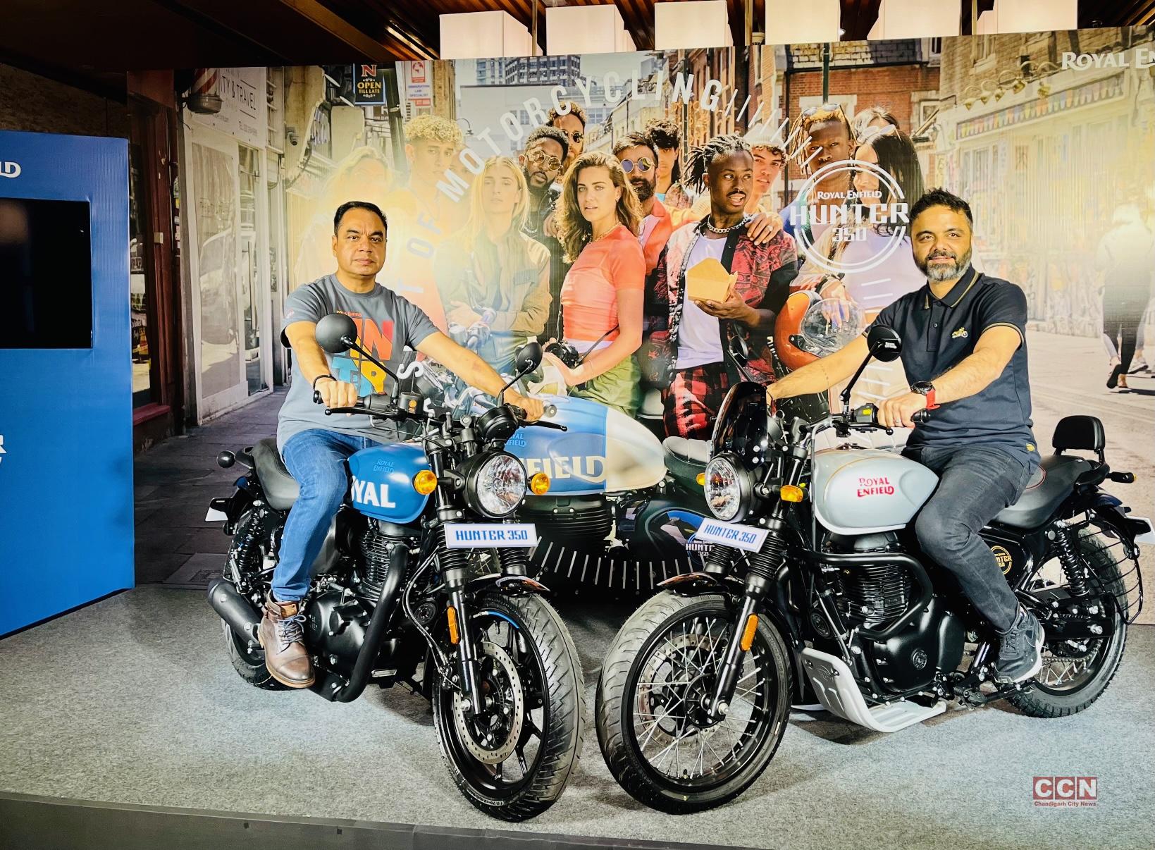 The Royal Enfield Hunter 350 now in Punjab