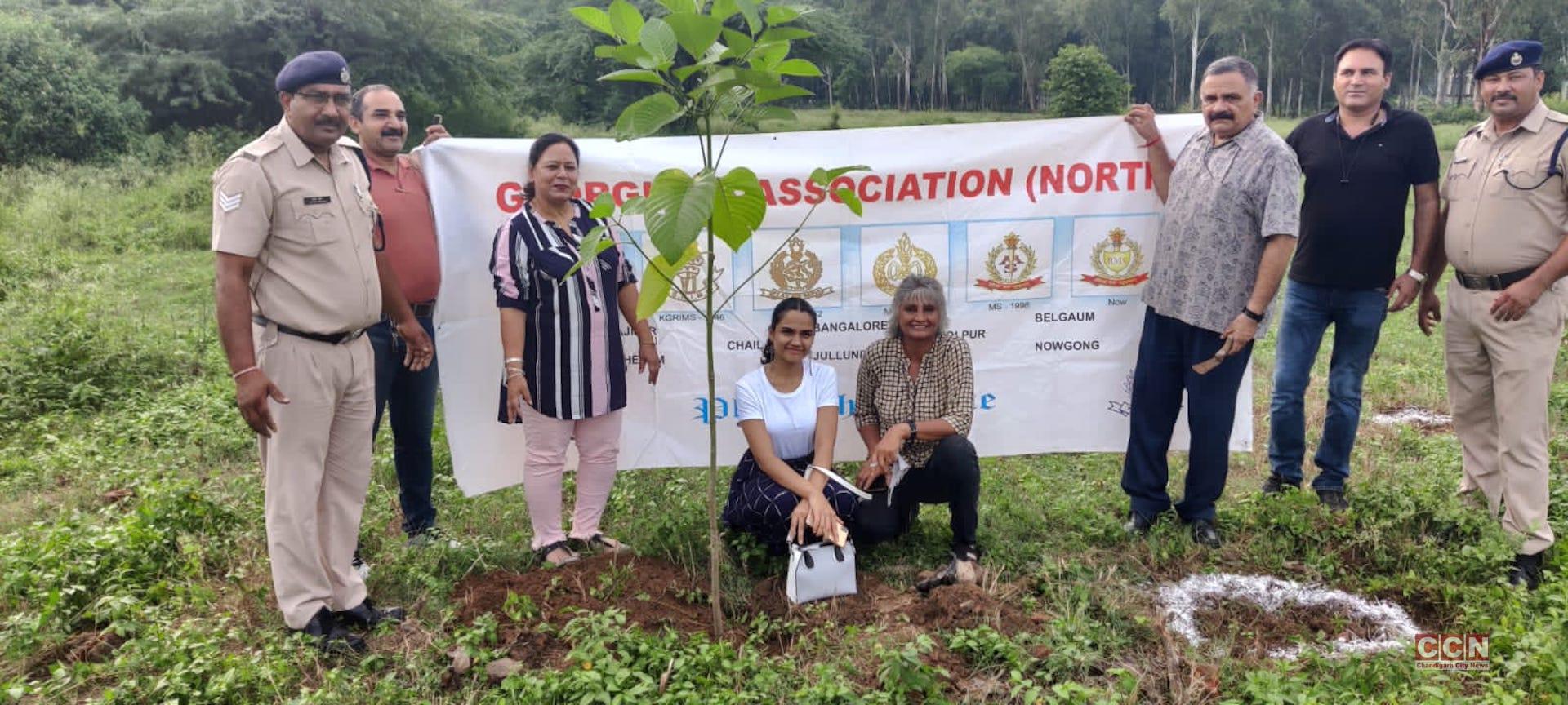 Plantation drive at RPF Chandigarh