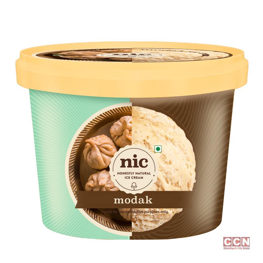 Celebrate Ganesh Chaturthi in style with Modak ice cream by NIC Honestly Natural Ice Cream