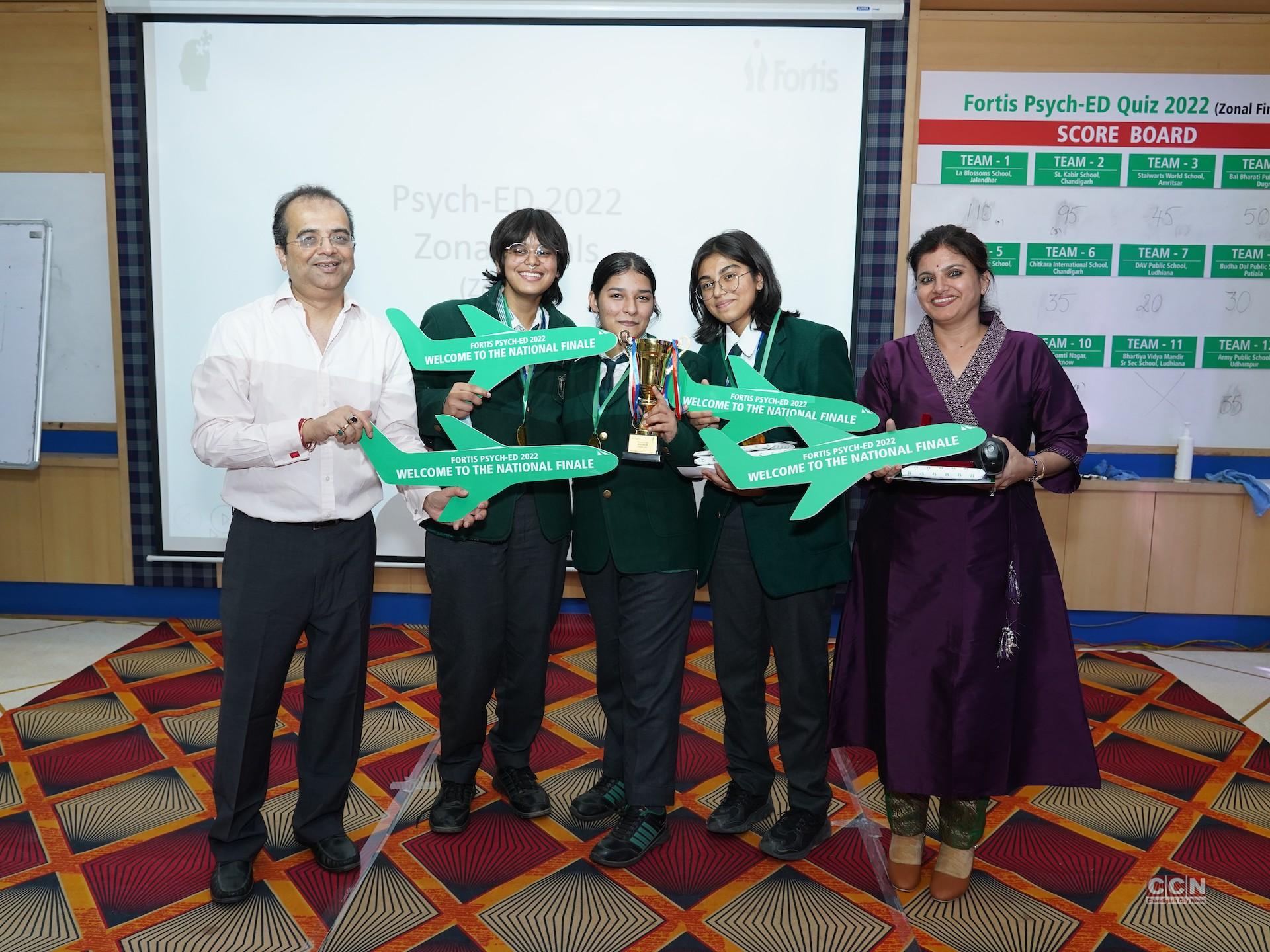 Fortis Hospital Mohali hosts ‘PSYCH-ED 2022’ Zonal Finals for North Region