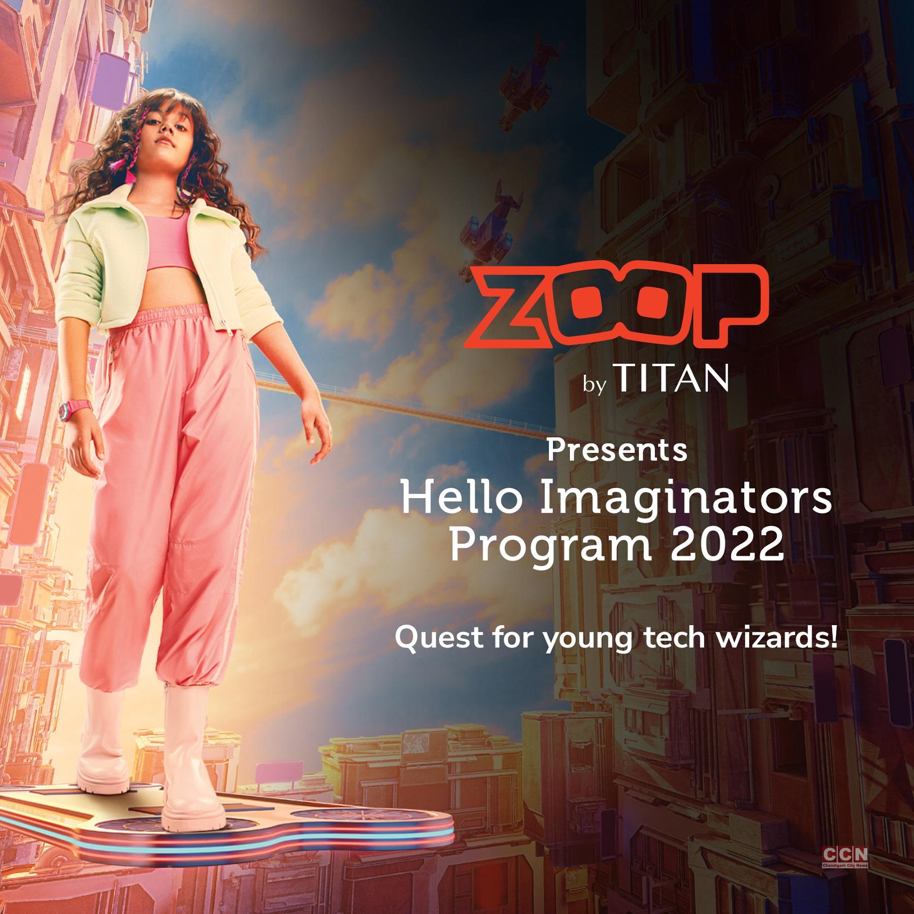 This Children's Day, Zoop by Titan announces its pan-India contest 'Hello Imaginators'