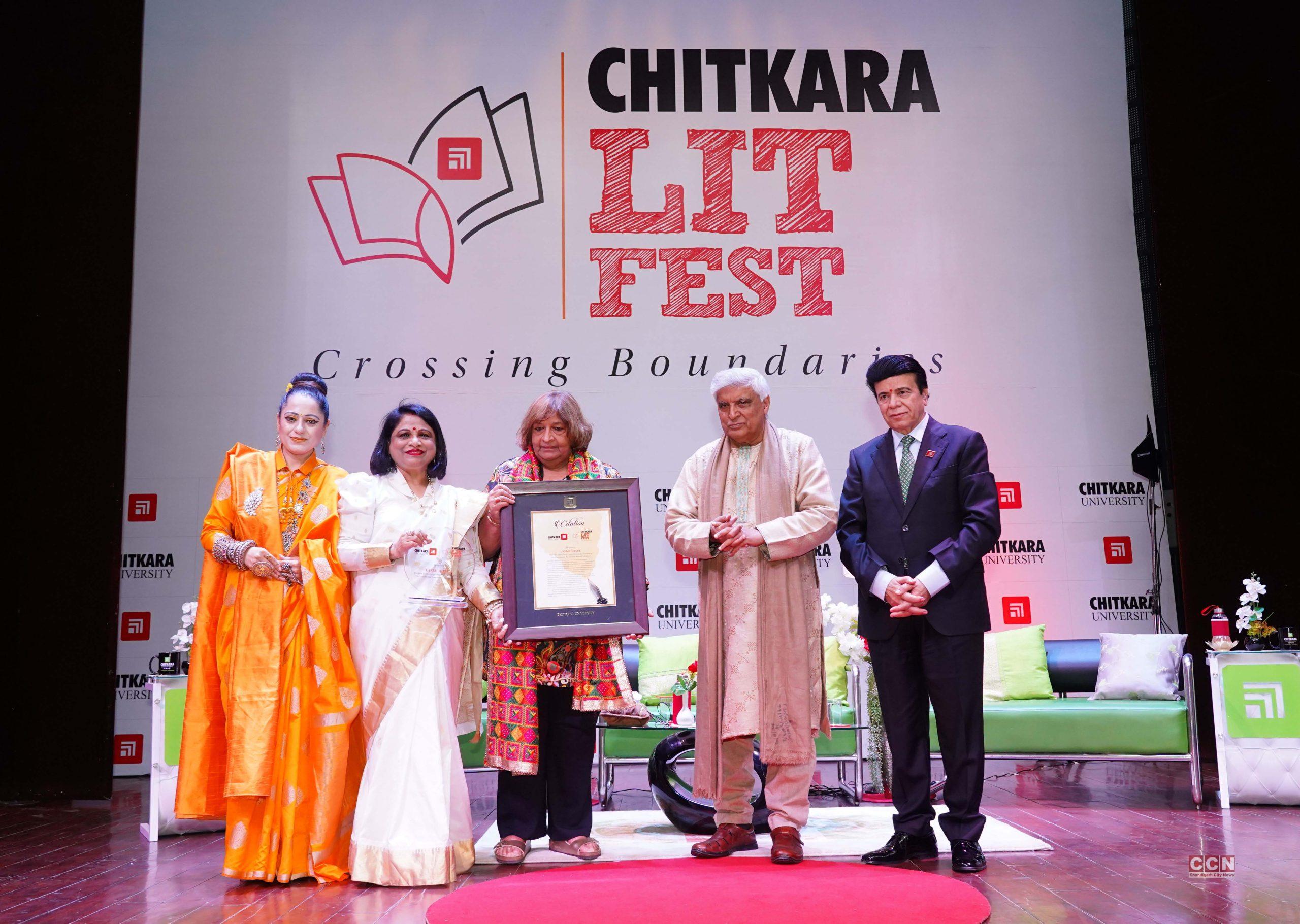 Chitkara International School, Chandigarh hosts the star-studded “Chitkara Lit. Fest”