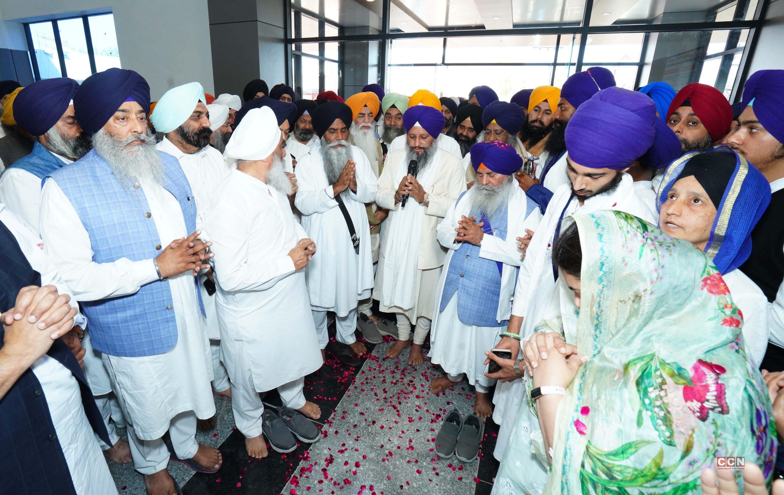 Gurmat samagam Held at Gurudwara Gurshabad Parkash Akal Ashram, Sohana to SEWA hospital inaugurated