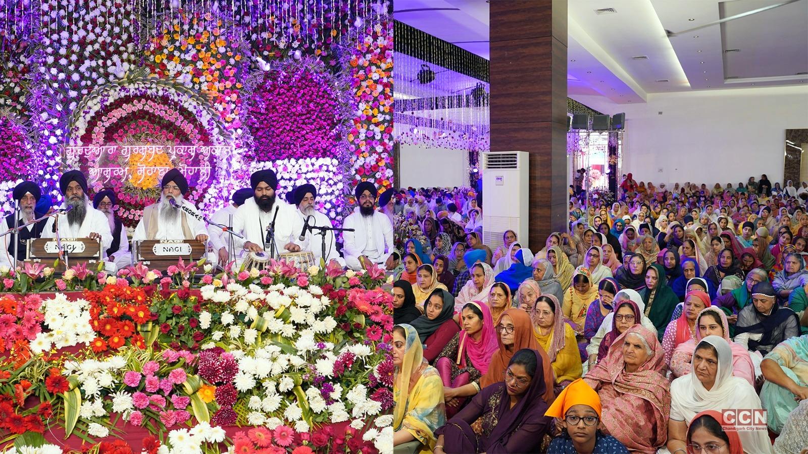 Gurmat samagam Held at Gurudwara Gurshabad Parkash Akal Ashram, Sohana to SEWA hospital inaugurated