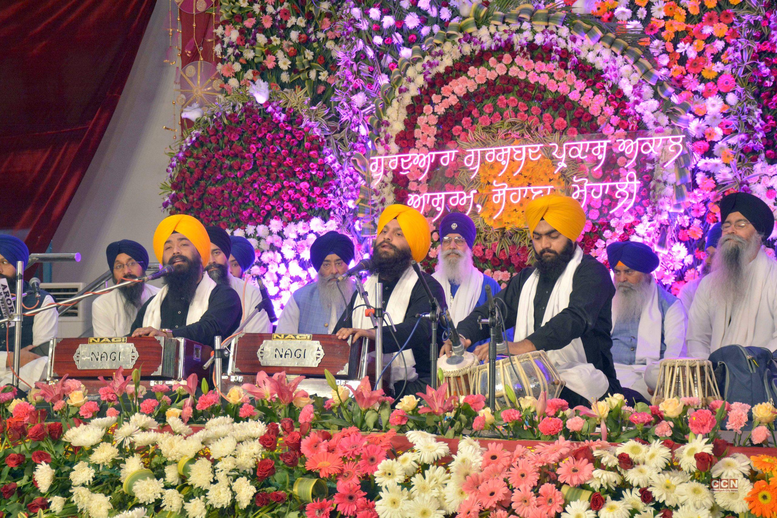 Gurmat samagam Held at Gurudwara Gurshabad Parkash Akal Ashram, Sohana to SEWA hospital inaugurated