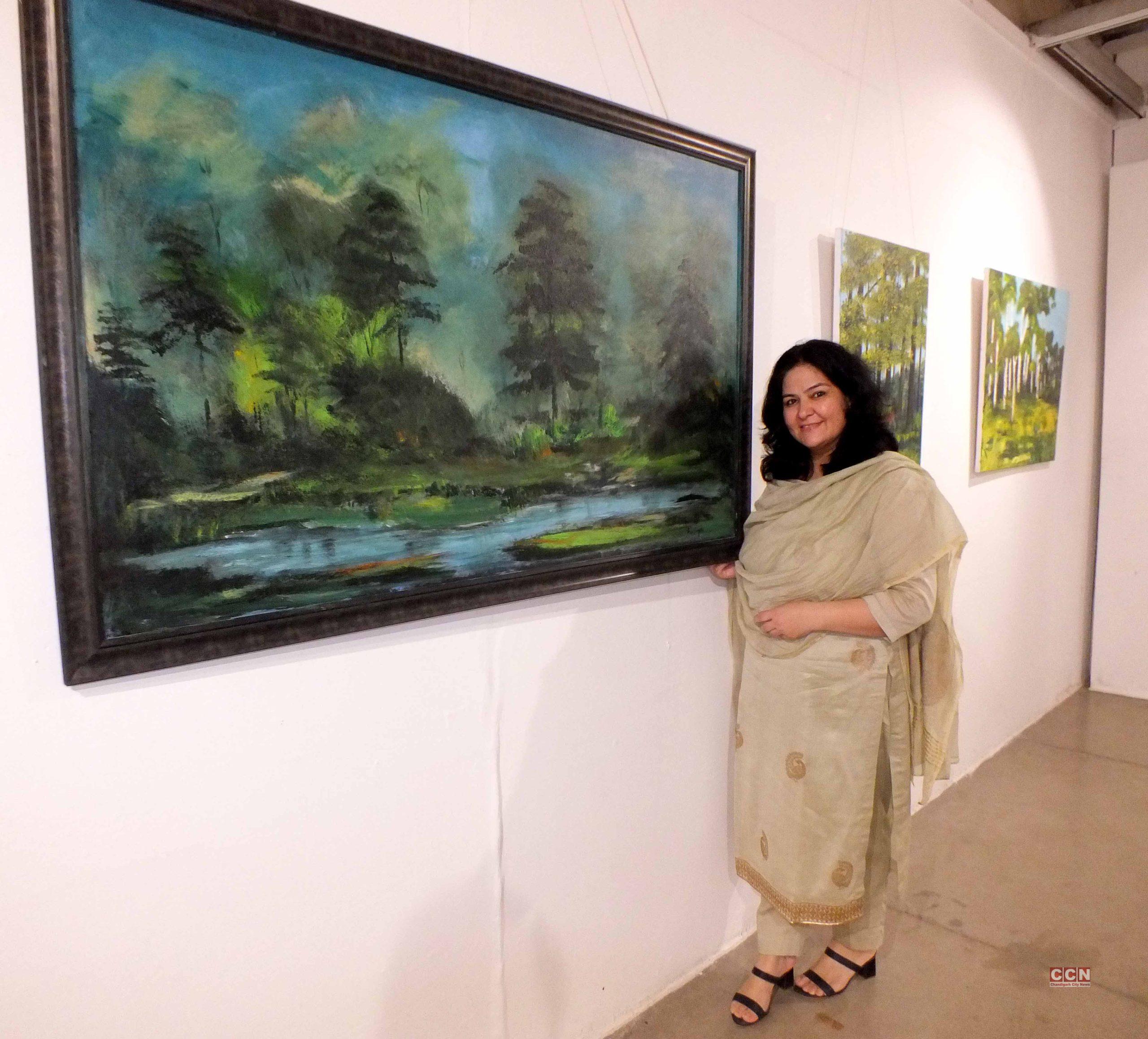 Three-Day Painting Exhibition Elysian III takes off at the Chandigarh Government Museum and Art Gallery