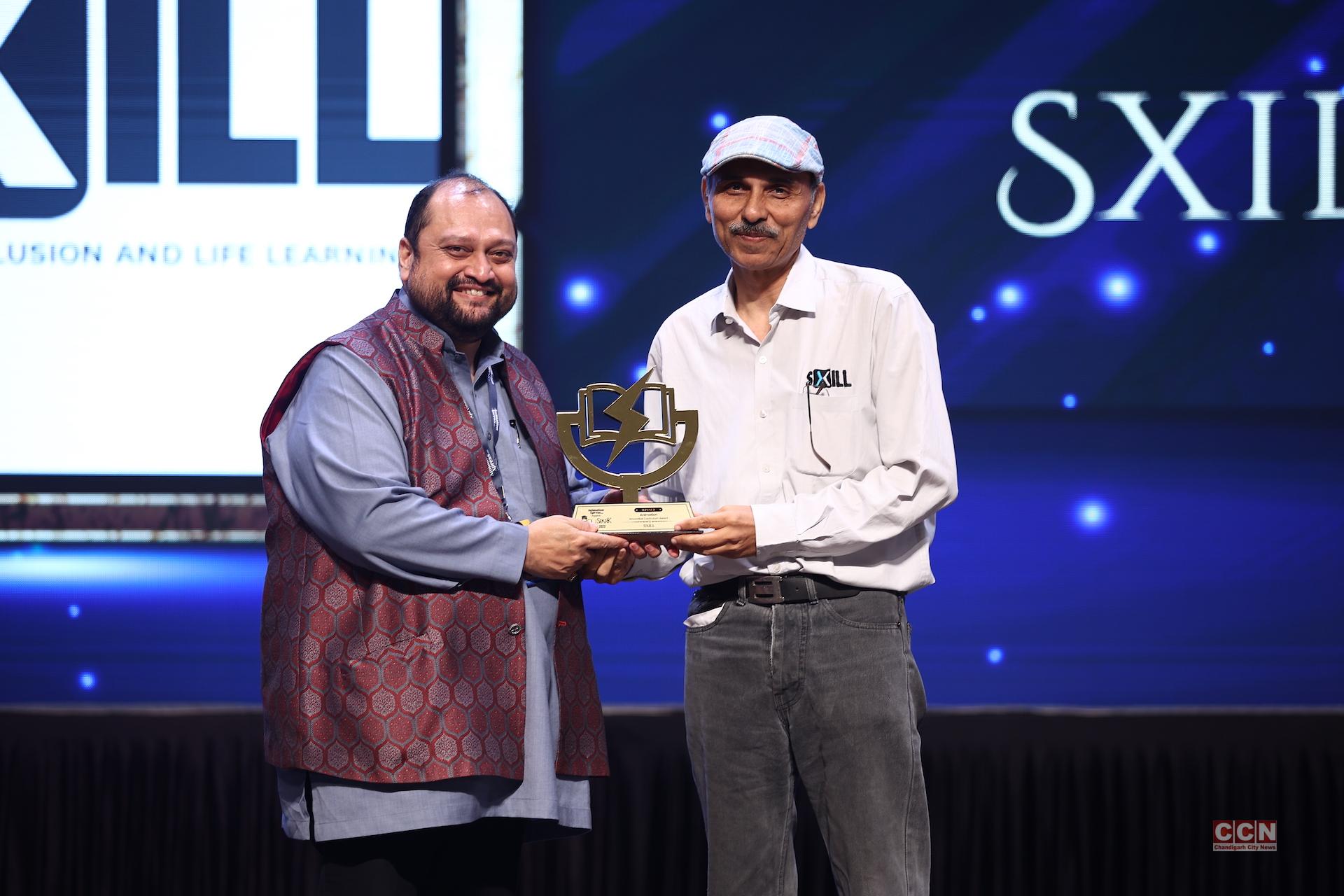 Chandigarh Design Institute SXILL recognized at EduSpark Awards 2023