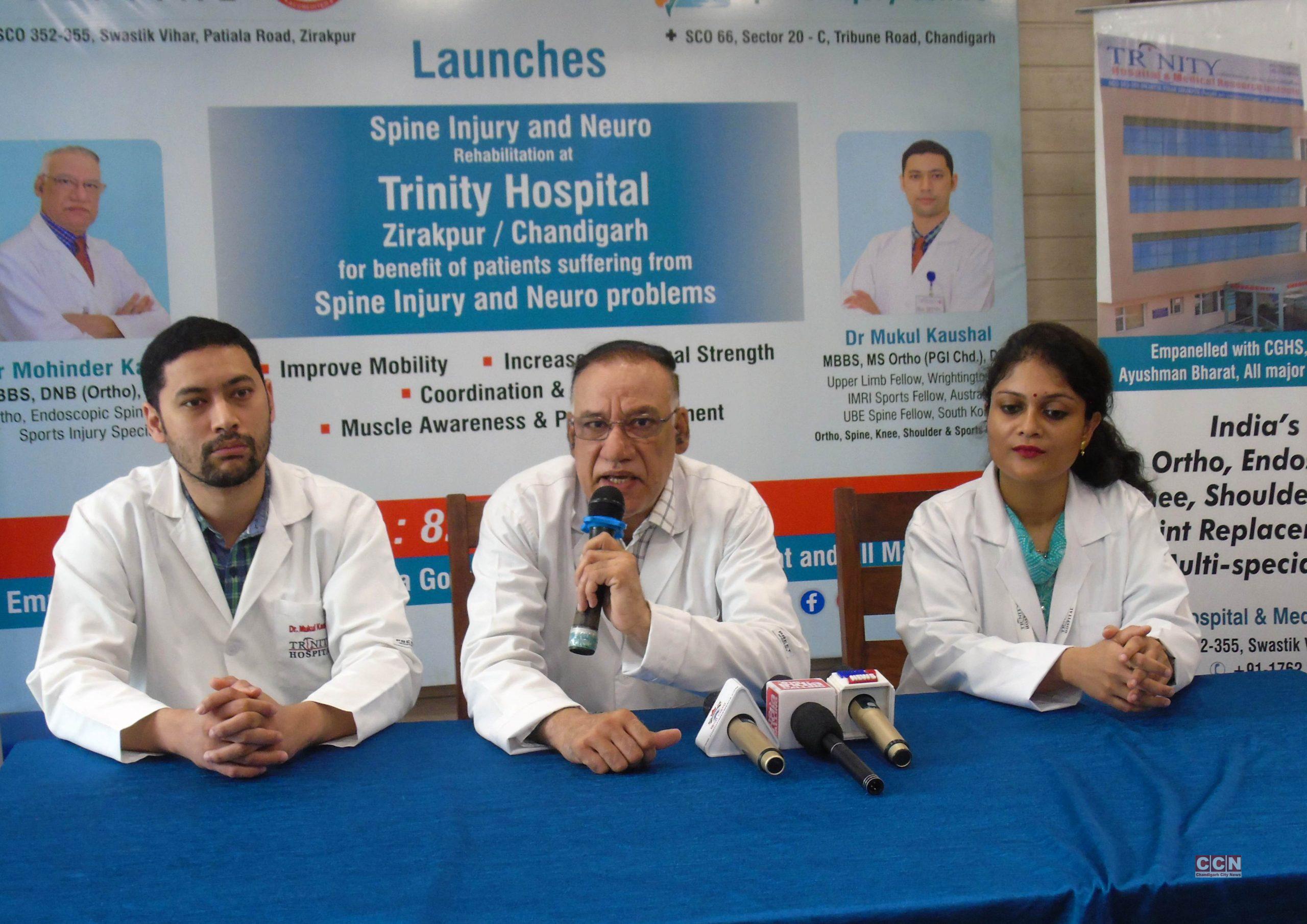 Trinity hospital starts 1st Comprehensive Spine Injury Unit in the Region