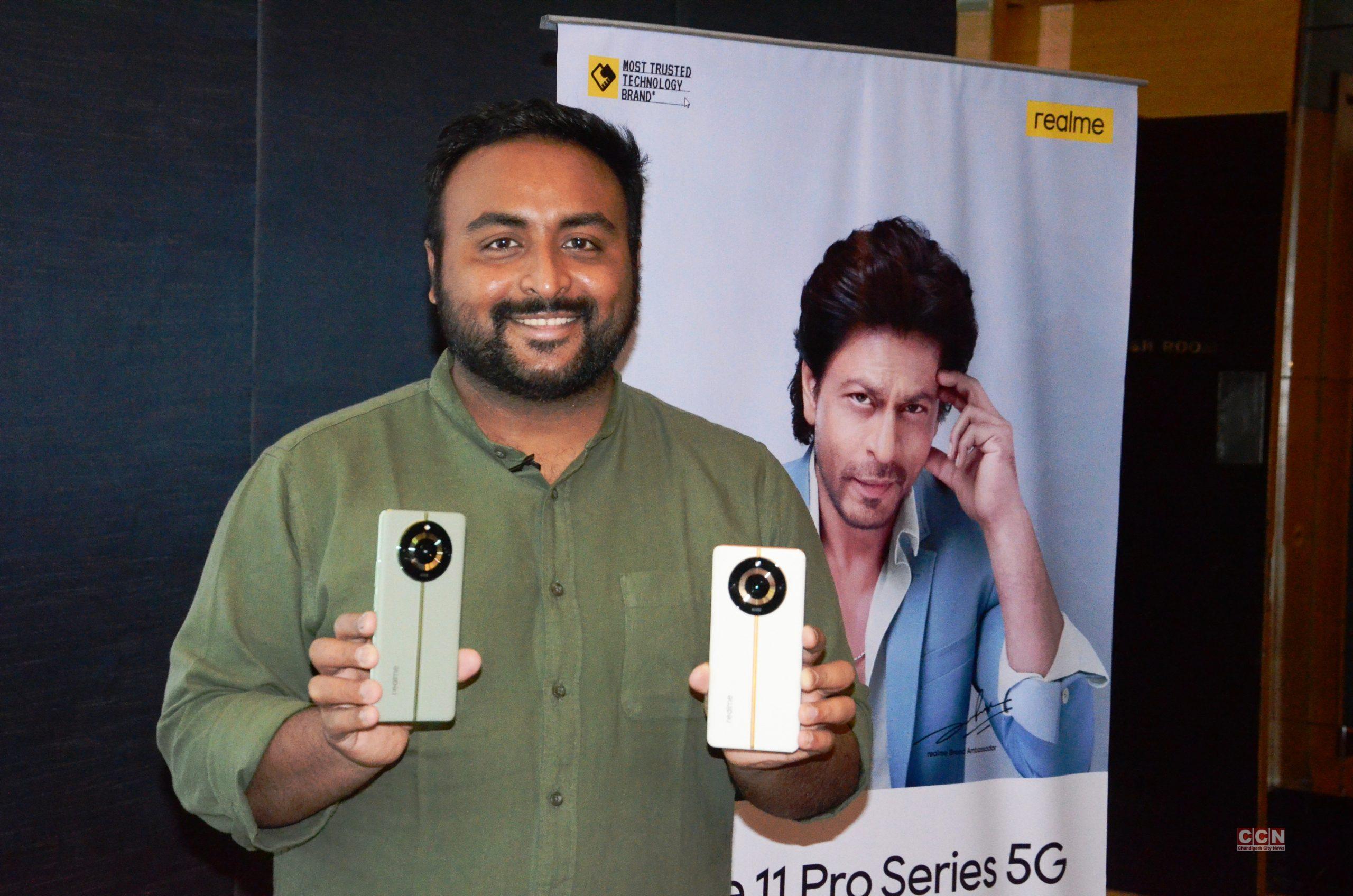 realme unveils the realme 11 Pro series 5G in Chandigarh