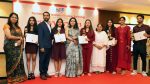 Young Textile designing students of NIIFT, Mohali received awards from the top management of teh institute for their projects at Suvyan 2023.