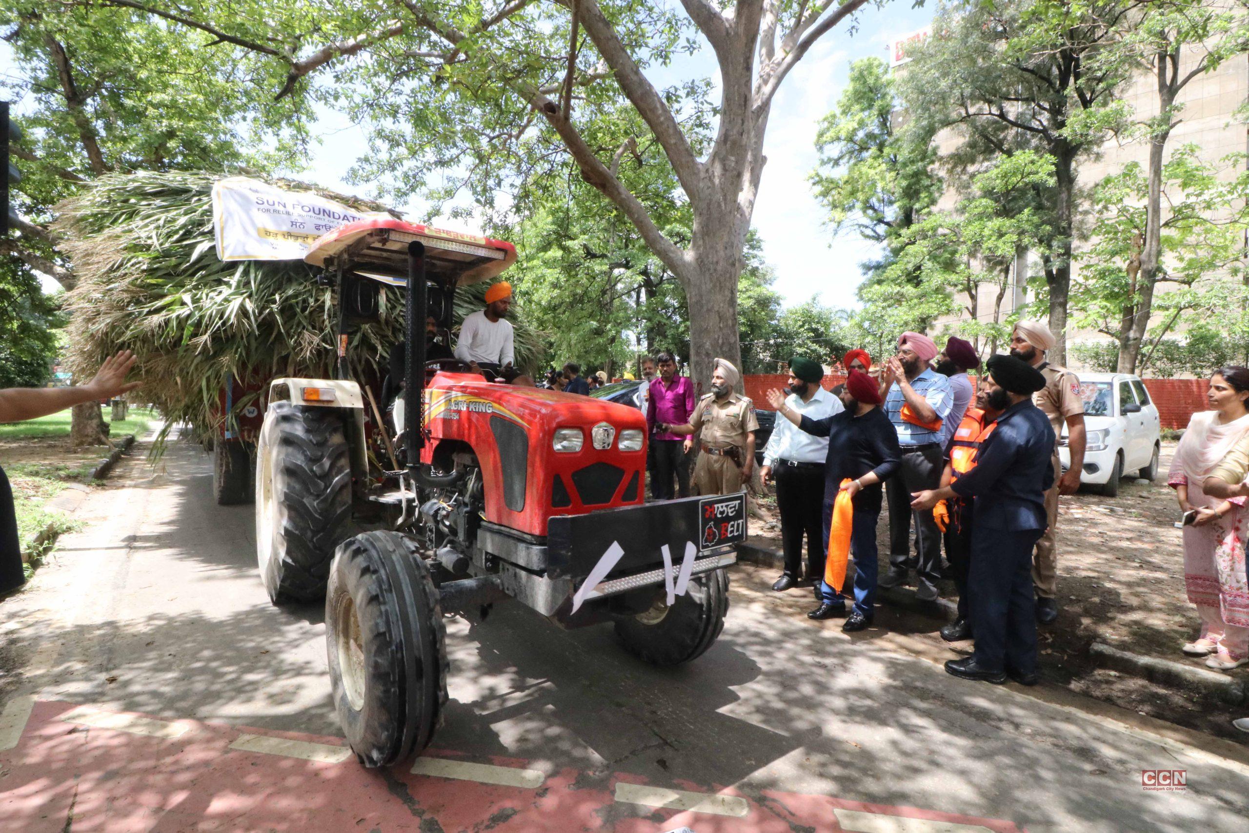 MP Vikramjit Sahney visits flood hit areas,