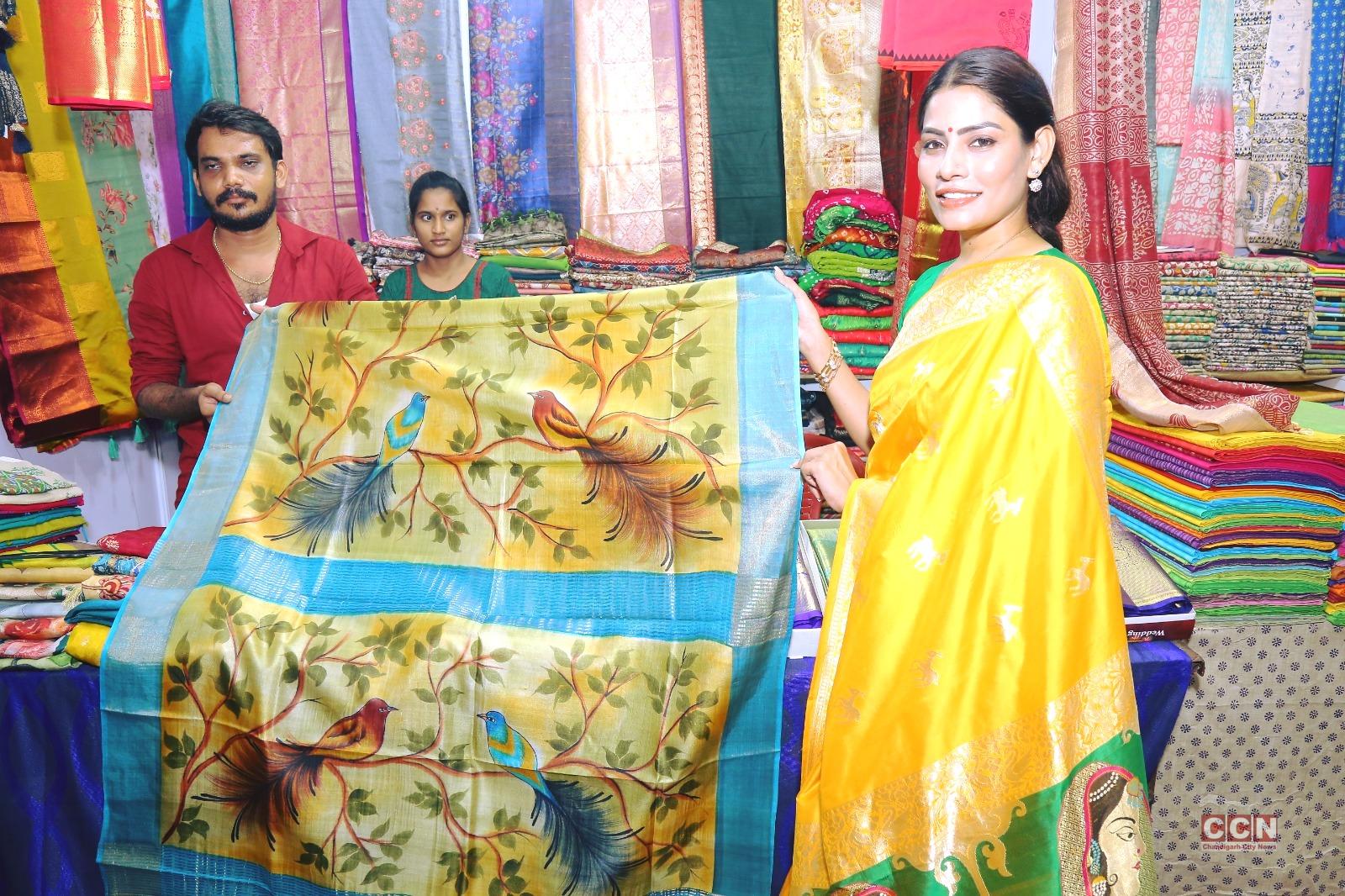 Wedding Summer Special National Silk Expo starts at Himachal Bhawan, Chandigarh