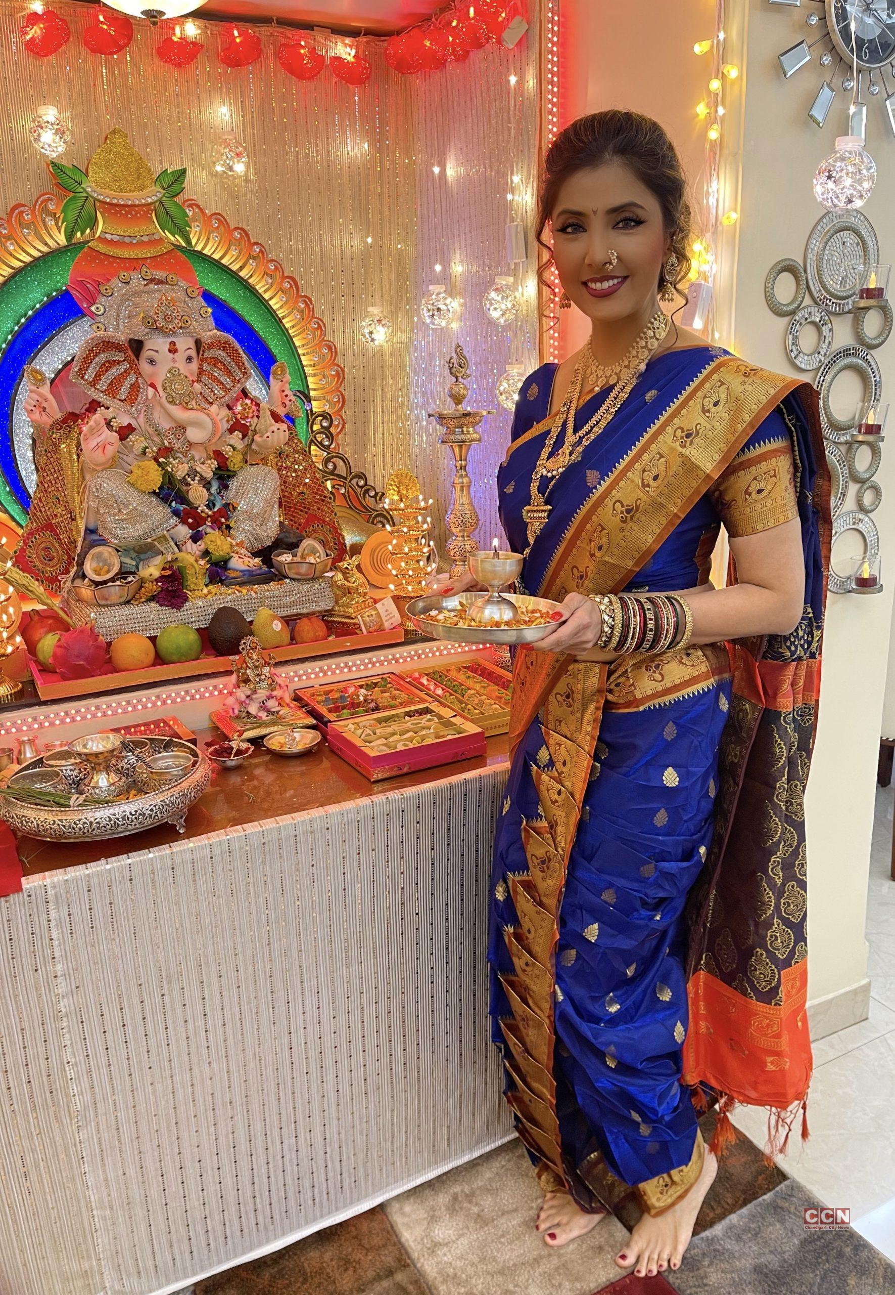 Happy Ganesh Chaturthi- Actress Jyoti Saxena Welcomes Bappa Home with Joy & Devotion & says, "My Sukhkarta is here"