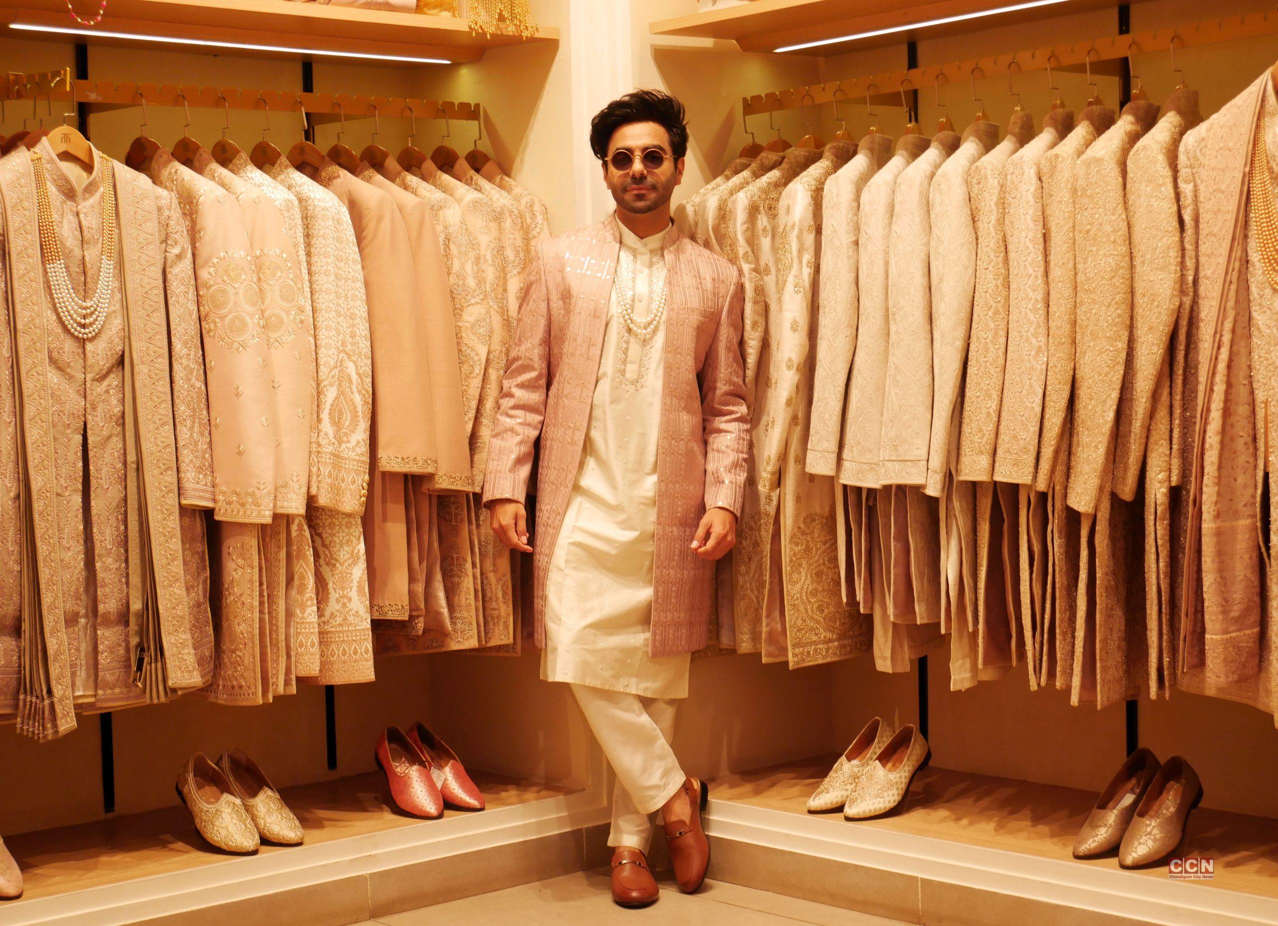 Bollywood actor Aparshakti Khurana unveils TASVA’s ‘Festive & Wedding AW 23 Collection’