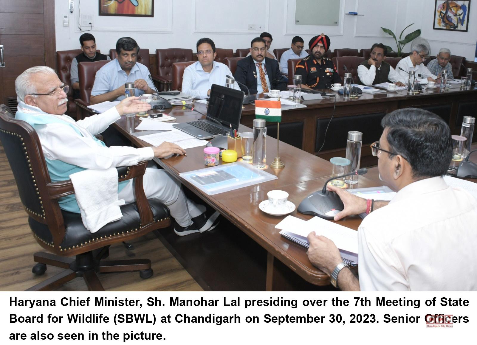 Chief Minister Emphasizes Balancing Development Schemes with Forest & Wildlife Conservation