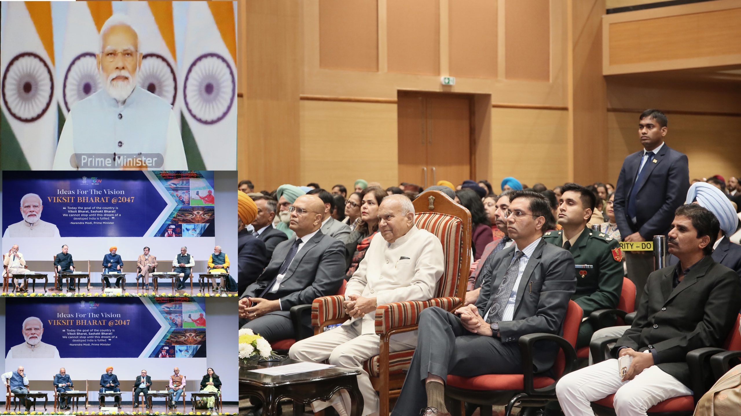 State Level 'Viksit Bharat at 2047: Voice of Youth' Campaign kicks off from Punjab Raj Bhawan