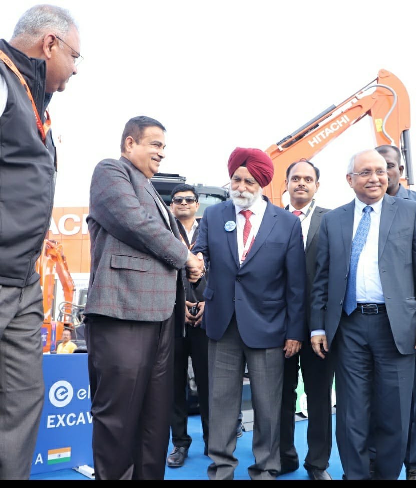 Electric Excavators Light up the Future at the Tata Hitachi Pavilion at EXCON 2023