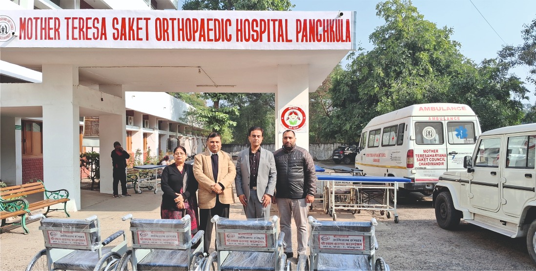 NGO donates wheelchairs for patients
