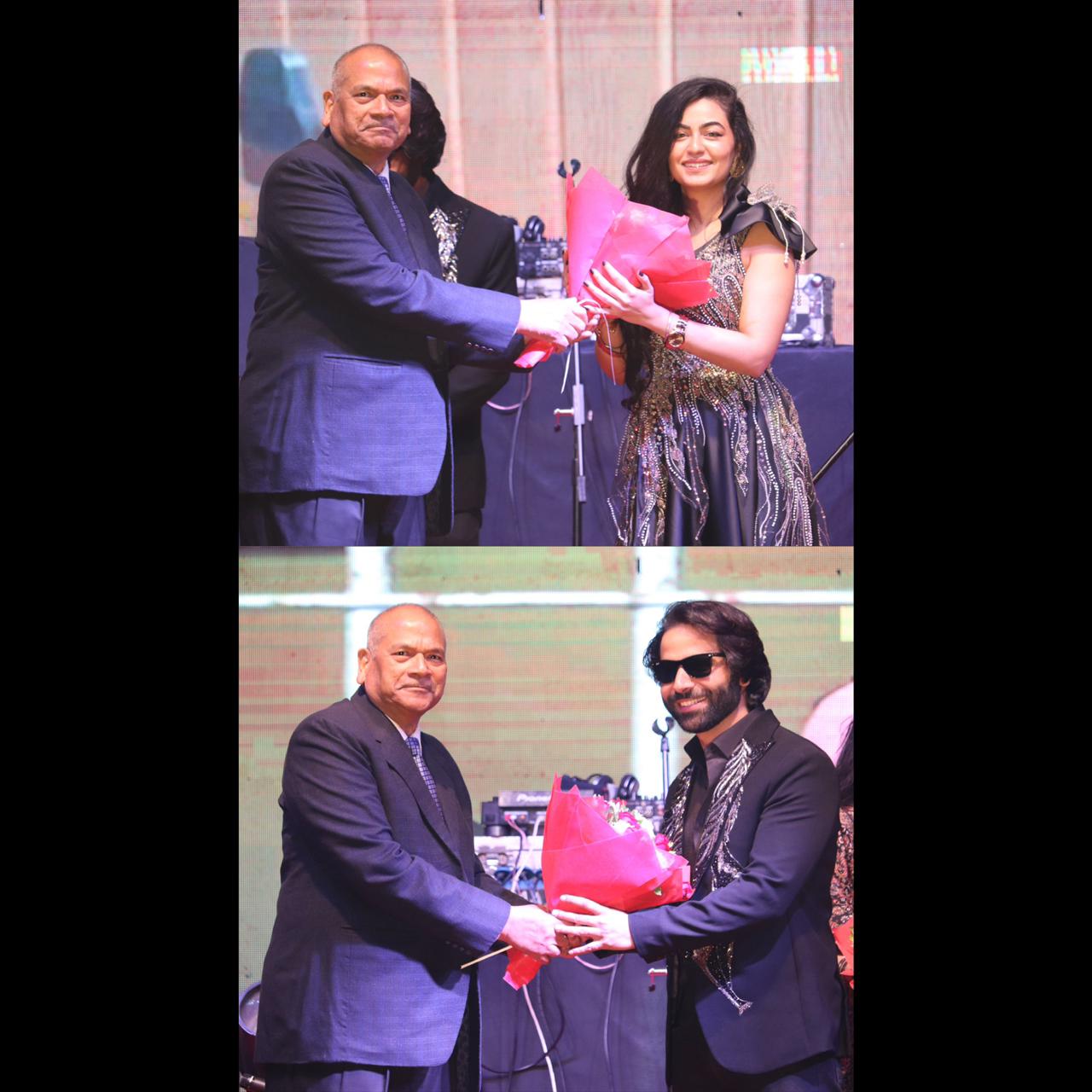 Bollywood star Raviraa Bhardwaj&Manish Gulati lights up zest 2023 at Noida International University