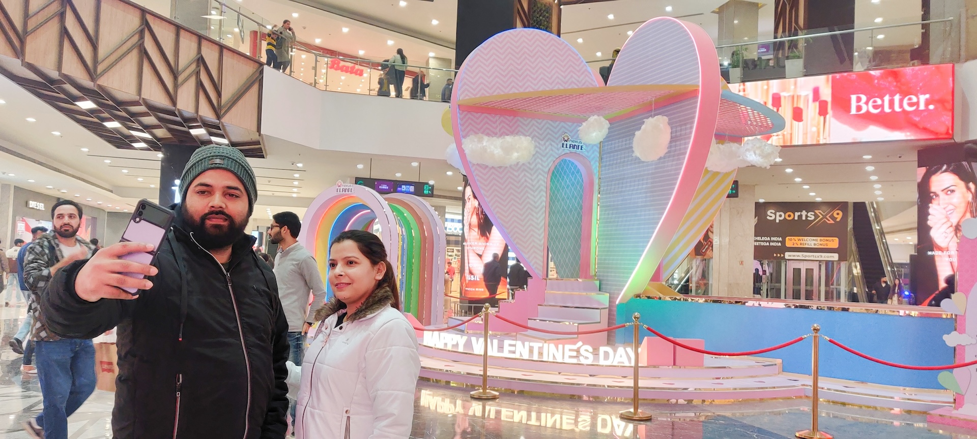 This Valentine's Day, come experience Valentine's City at Nexus Elante Mall!