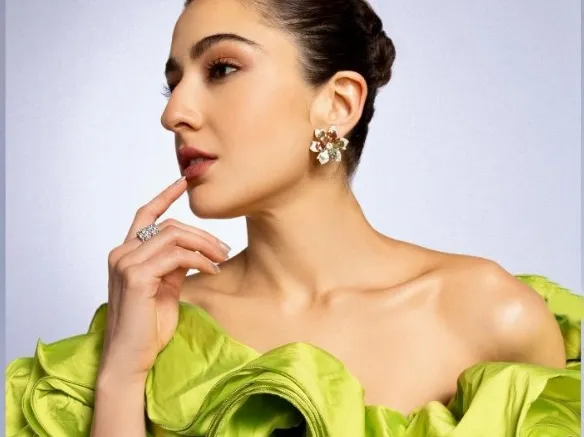 Sara Ali Khan shines in photoshoot with her all-green ensemble