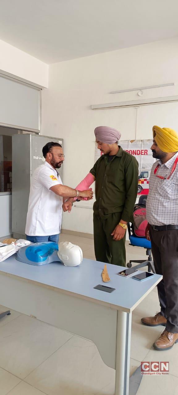 108 Ambulance Conducts First Responder Program at Godrej & Boyce Mfg. Co. Ltd.