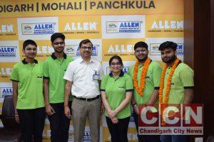 Allen Chandigarh students exemplary performance in JEE ADV 2024 Result