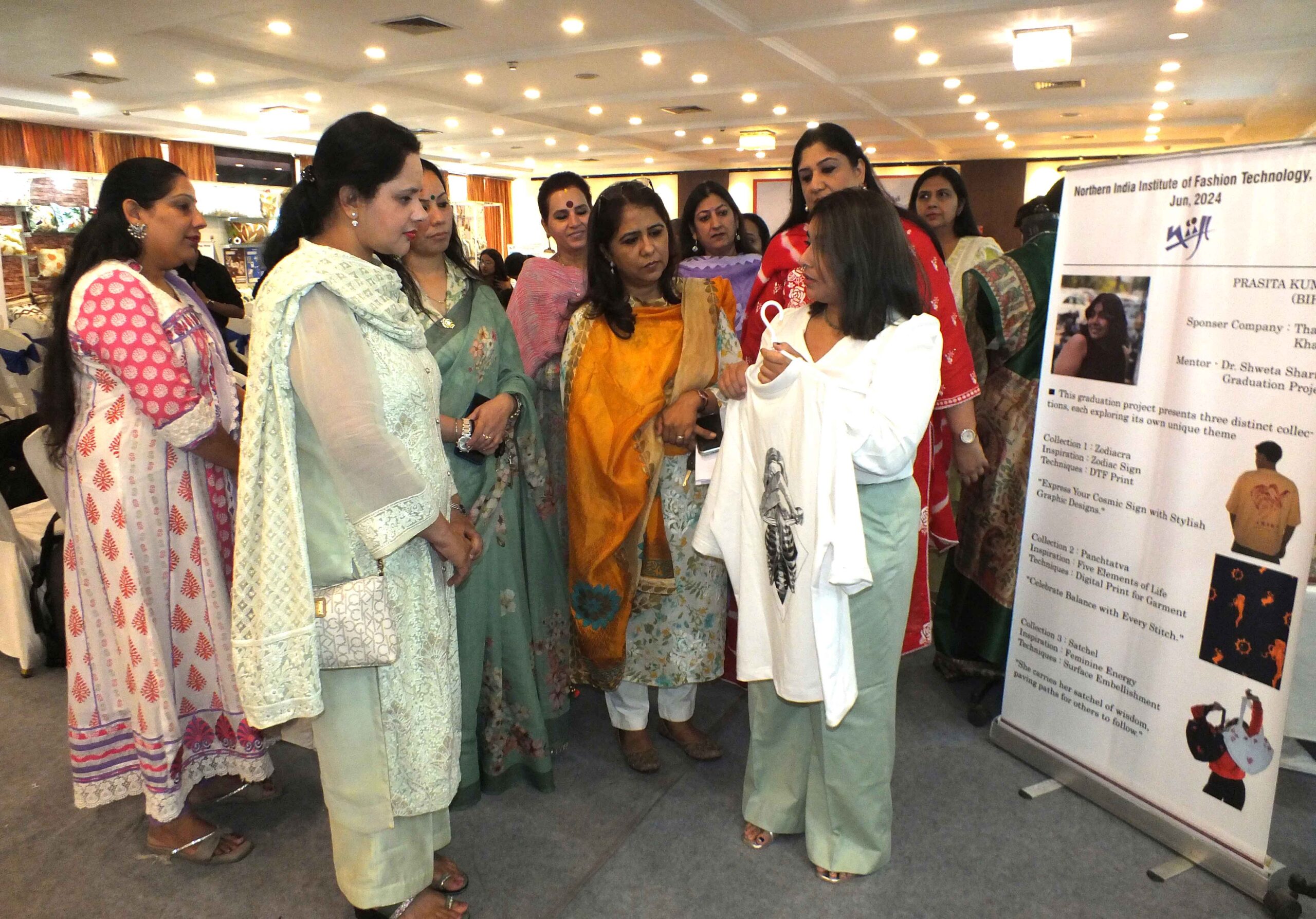 Textile design students of NIIFT showcase creativity at ‘Suvyan 2024’