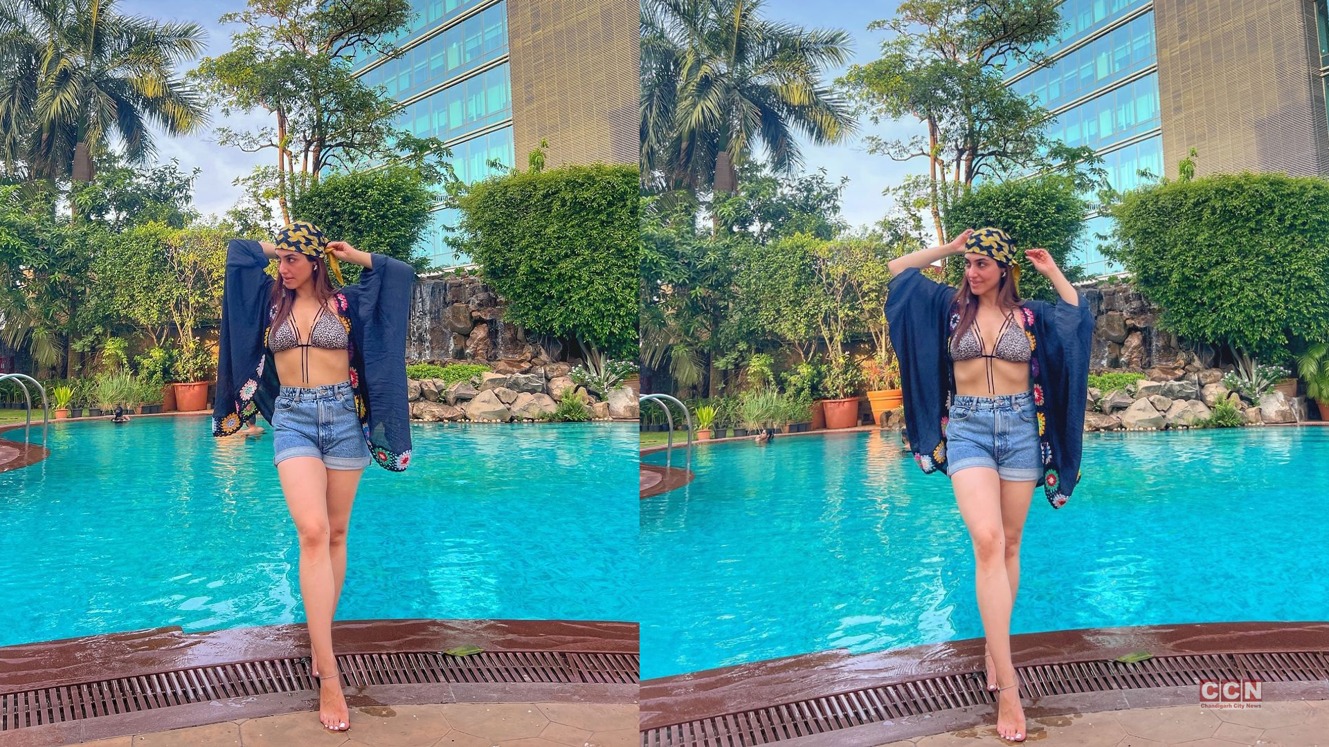 Style Diva Delbar Arya's Viral Bikini Top Snap: Actress Unveils Exclusive Styling Secrets!